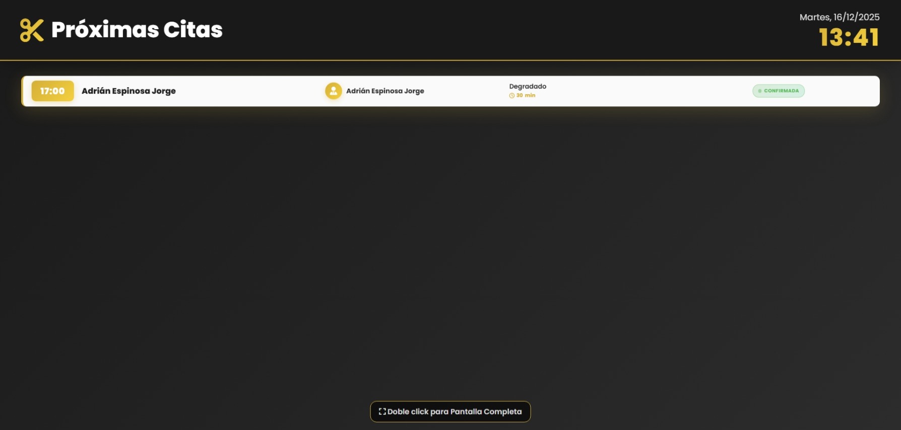 Panel General de Control