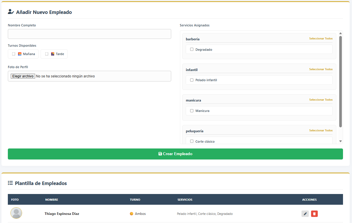 Galería y Marketing